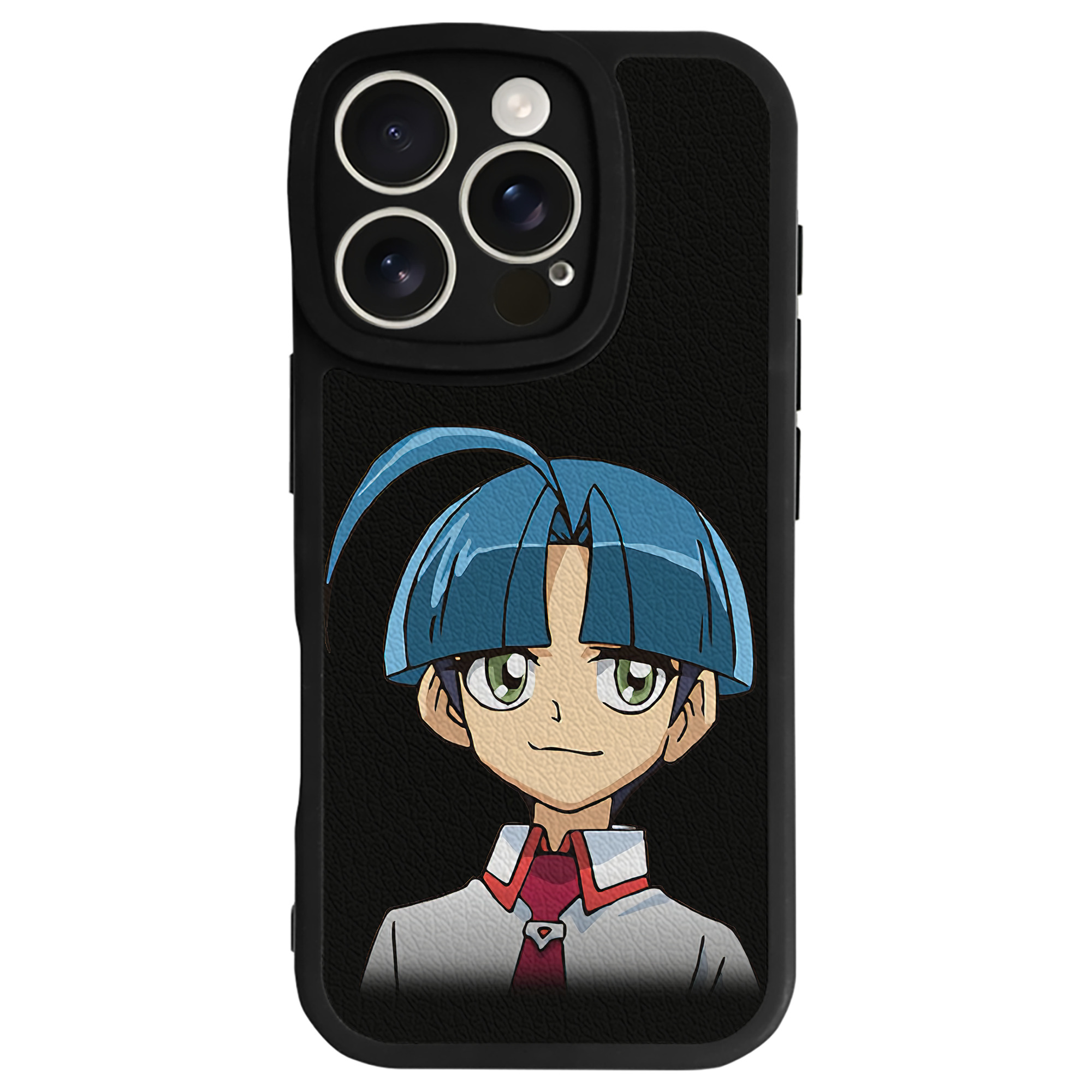 （画像用） 遊☆戯☆王 Yu-Gi-Oh! 【iPhone 16シリーズ対応】シリコンスマホケース（レザー調） 材質：シリコン